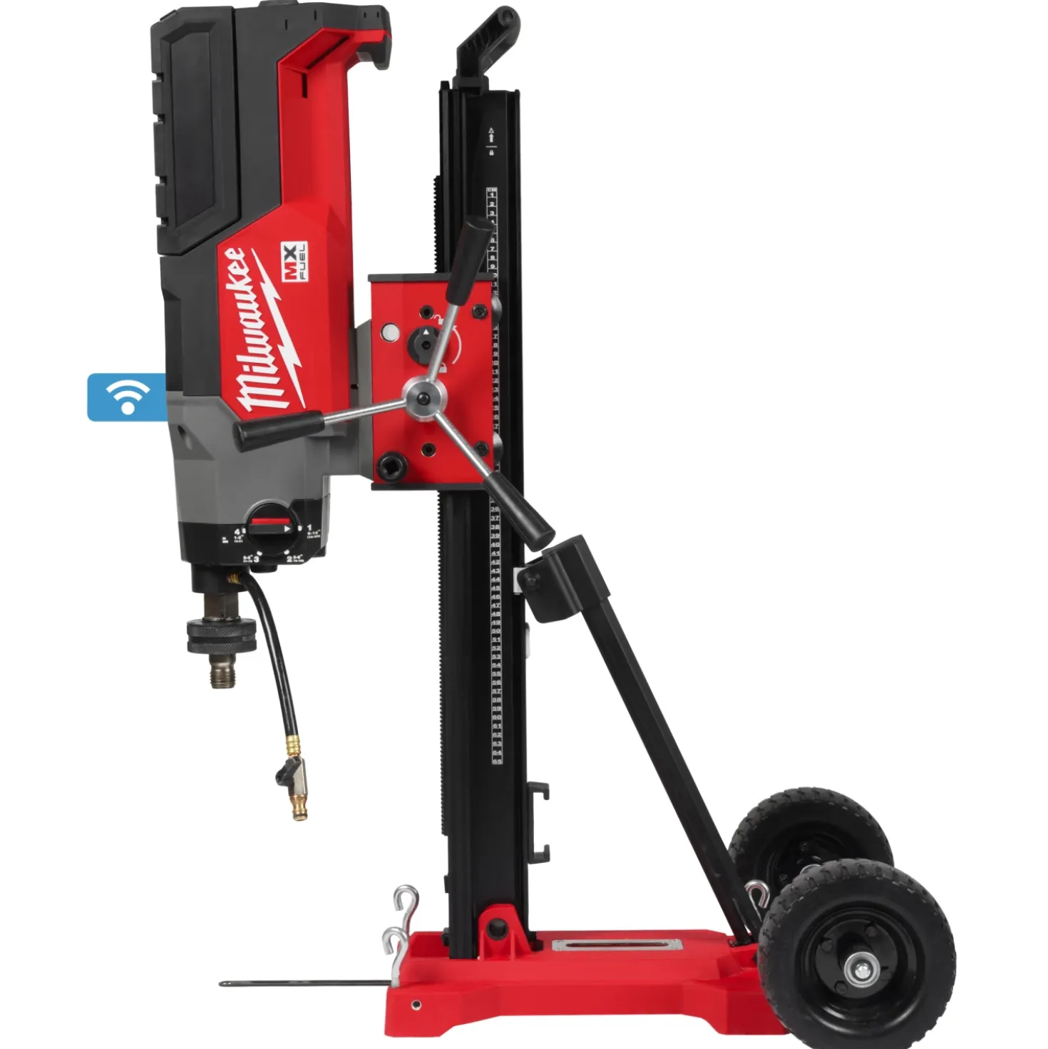 Milwaukee MXF DCD350KIT-122 MX Fuel accu diamant boormachine set (2x 12.0Ah accu) incl. boorstandaard - 350mm