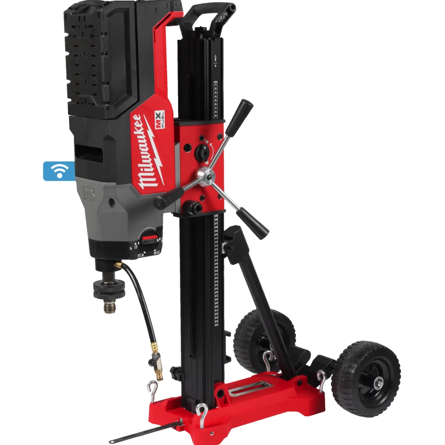 Milwaukee MXF DCD350KIT-122 MX Fuel accu diamant boormachine set (2x 12.0Ah accu) incl. boorstandaard - 350mm