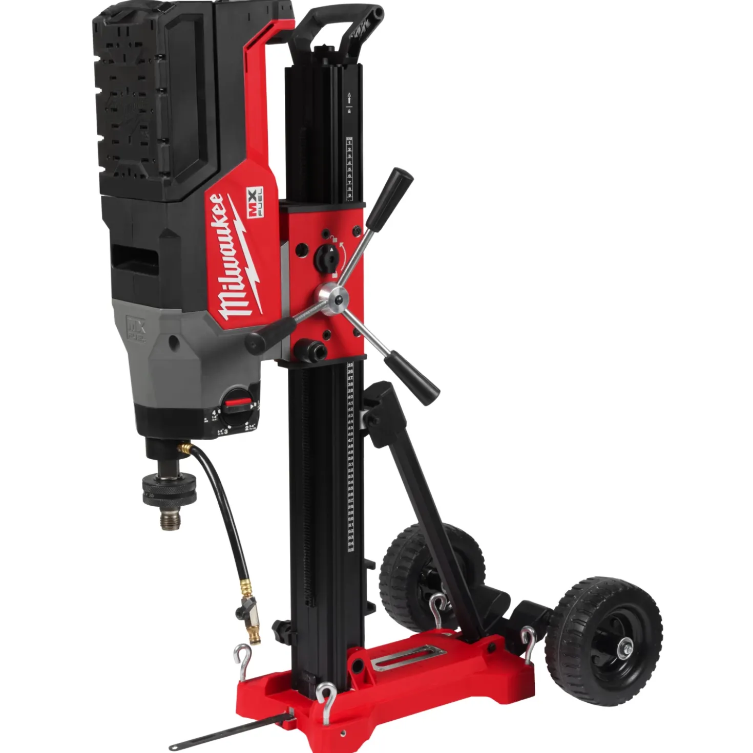 Milwaukee MXF DCD350KIT-122 MX Fuel accu diamant boormachine set (2x 12.0Ah accu) incl. boorstandaard - 350mm