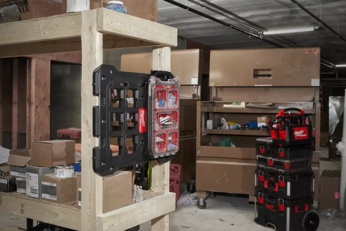 Milwaukee 4932464083 Packout Compacte Organizer - 250 x 380 x 120mm