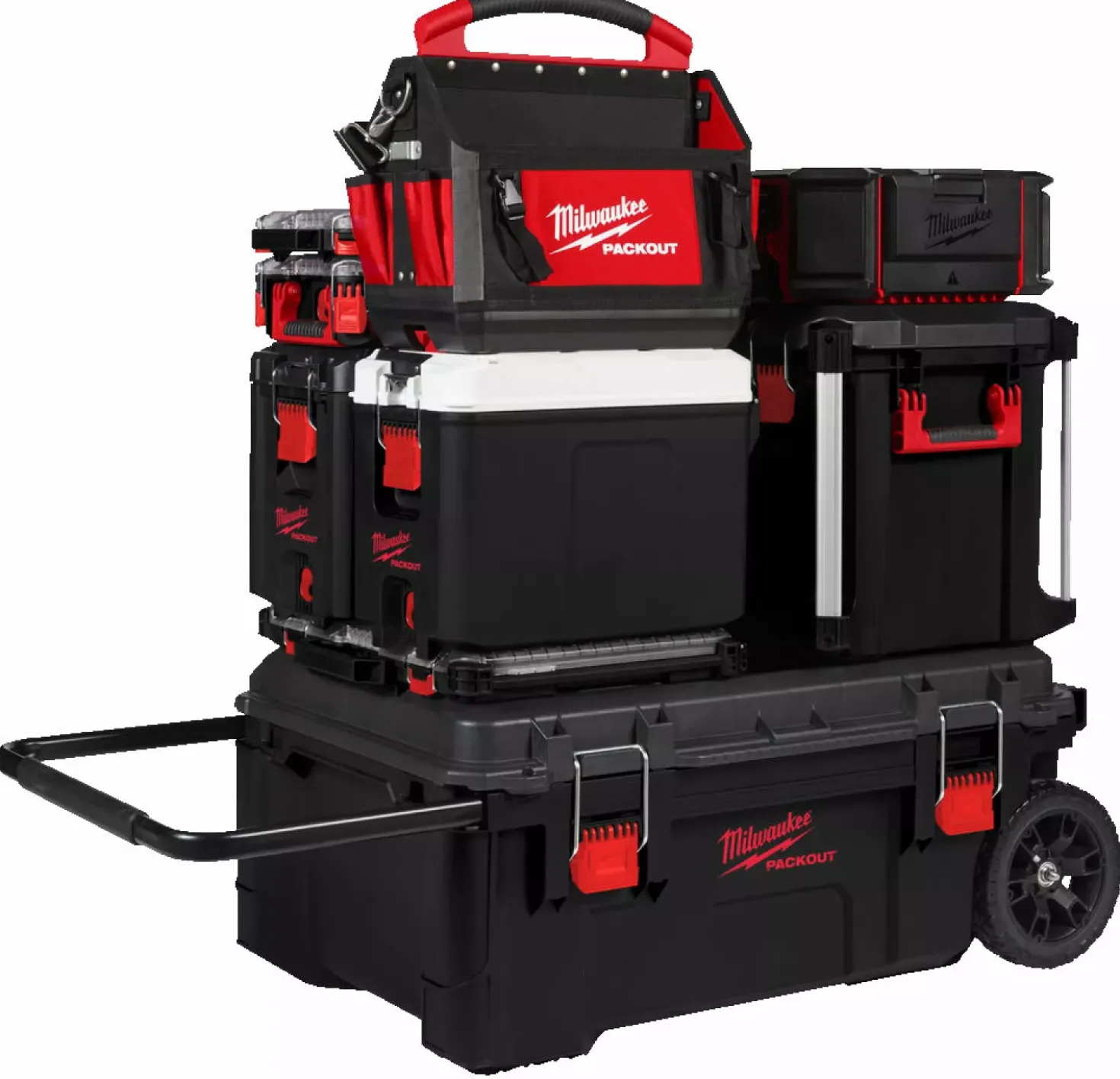 Milwaukee 4932478161 Packout Gereedschapskist op wielen