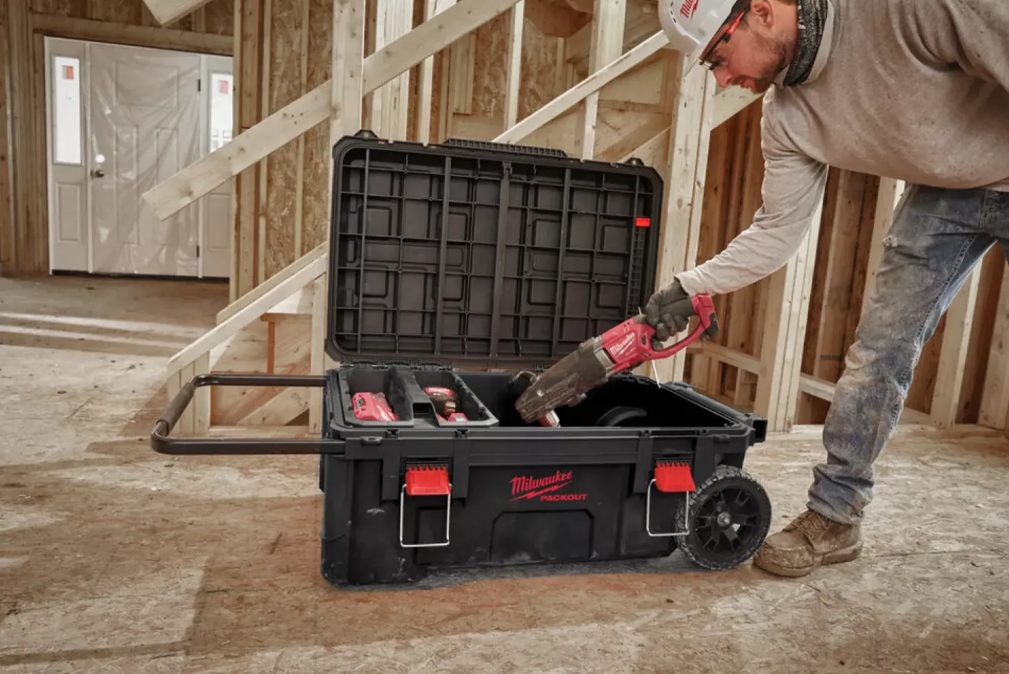 Milwaukee 4932478161 Packout Gereedschapskist op wielen