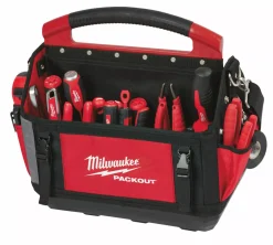 Milwaukee 4932464085 Packout Gereedschapstas - 31 vakken - 250 x 400 x 320mm