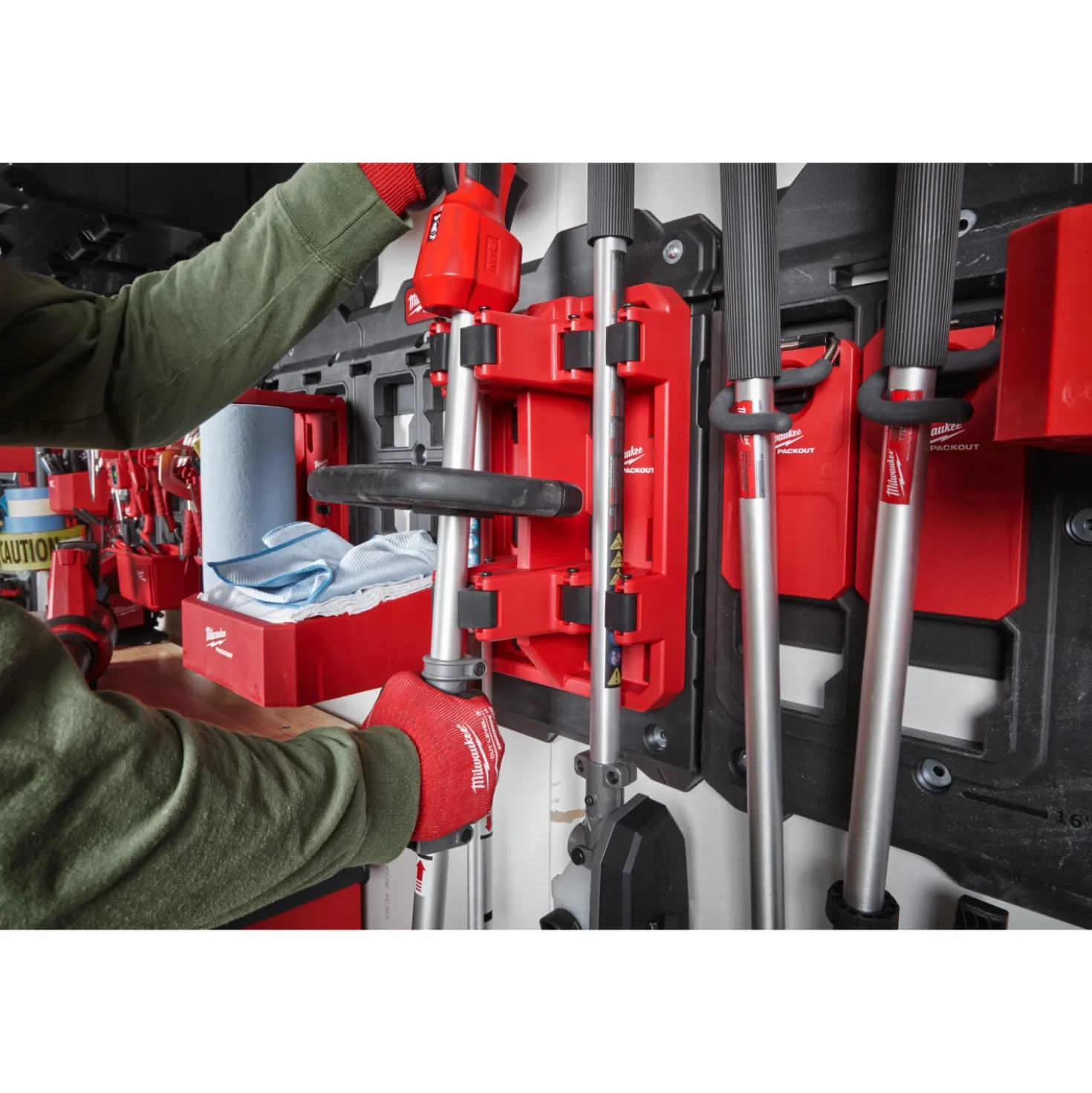 Milwaukee 4932480714 PACKOUT Houder voor langer gereedschap