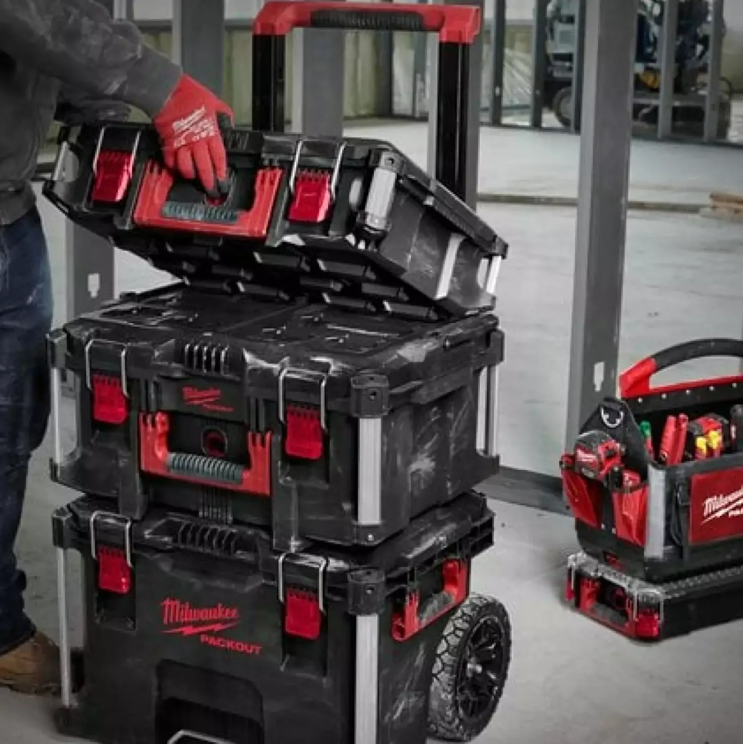Milwaukee 4932464080 Packout 3 Opbergkoffer