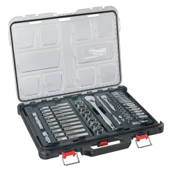 Milwaukee 4932493661 PACKOUT ratel- en doppenset met 1/4