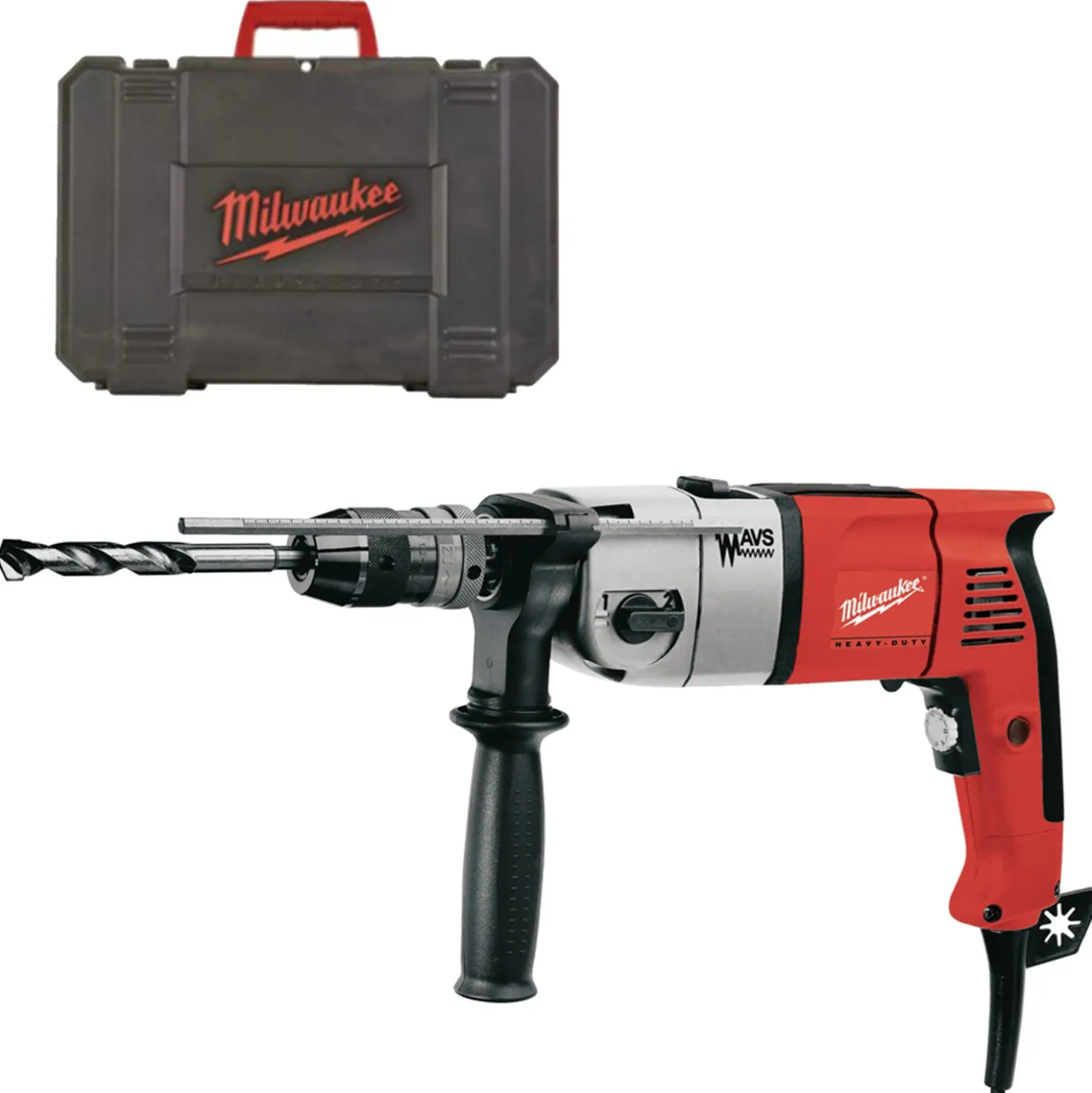 Milwaukee PD2E 24 RS Klopboormachine in koffer - 1010W