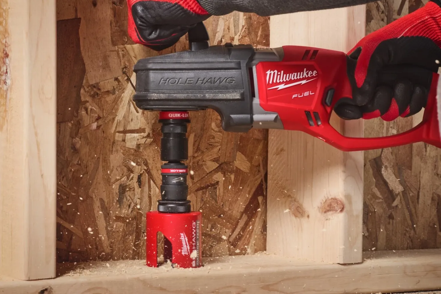 Milwaukee 4932500548 Quick-lock 9,5mm HEX universle gatzaaghouder - 14-30mm - adapter