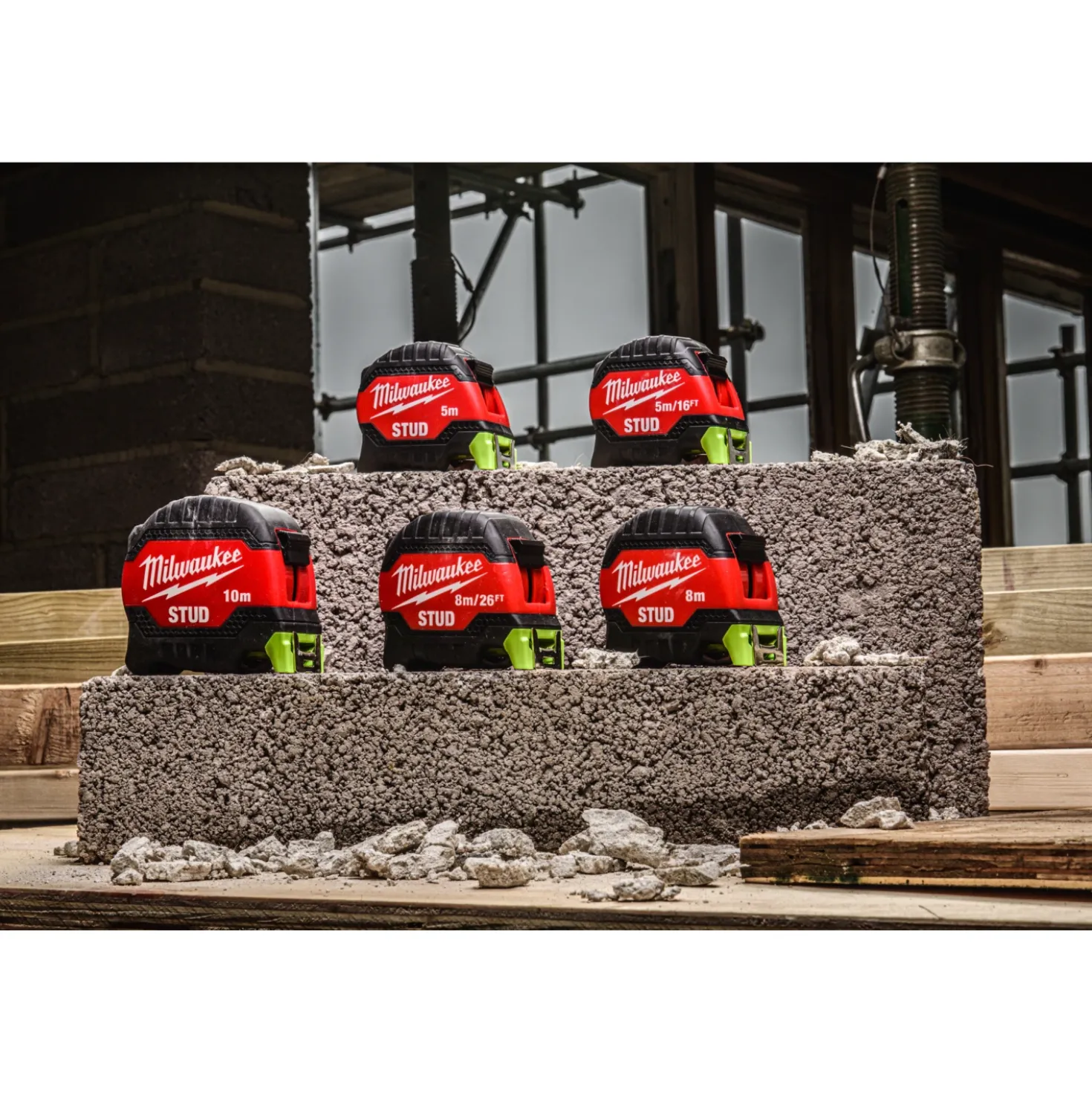 Milwaukee 4932498763 Rolmaat STUD Gen III - 5m x 33mm