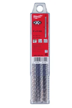 Milwaukee 4932352043 RX4 SDS-Plus Betonboor - 4 snijvlakken - 6 x 100 x 160mm (10st)