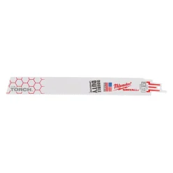Milwaukee 48475787 Sawzall Reciprozaagblad Heavy Duty TORCH - 230 x 14TPI - metaal - 5st