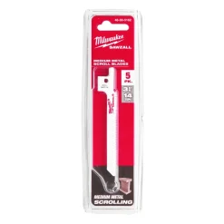 Milwaukee 48475162 Sawzall Reciprozaagblad Thin Kerf - 90 x 14TPI - metaal - 5st