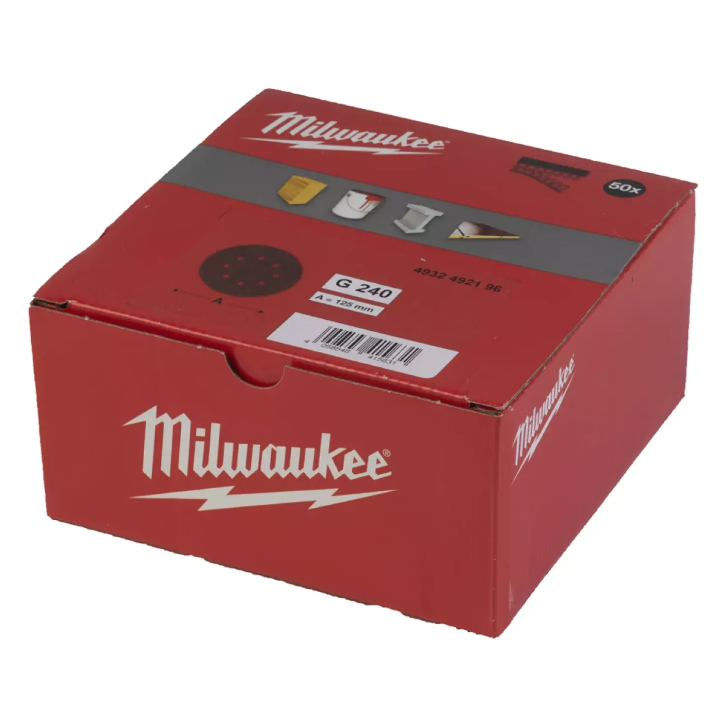 Milwaukee Schuurschijf - 125 mm - 50st