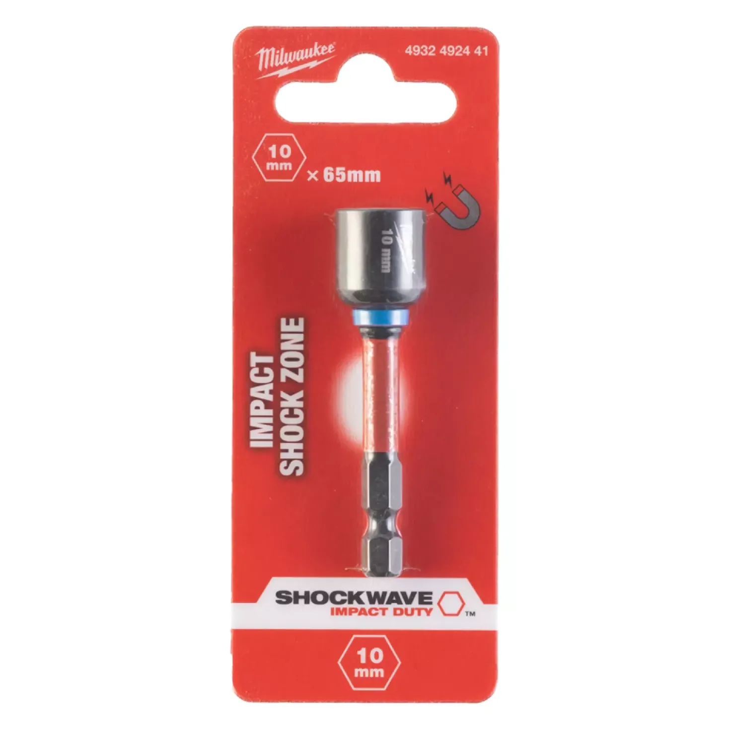 Milwaukee 4932492441 Shockwave dophouder - 1/4" Hex - 10mm (1st)