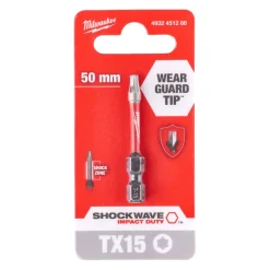Milwaukee 4932451286 Shockwave Gen II TX15 50mm 1stuks