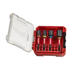 Milwaukee 4932492445 SHOCKWAVE Impact Duty 4-delige Magnetische Moeraandraaierset - Ø 7-13mm - Gen II