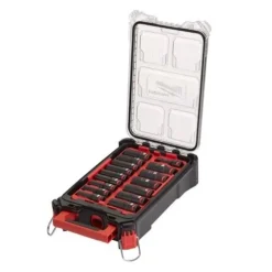 Milwaukee 4932480943 Shockwave impact duty doppenset in foam - 1/2˝ - 16 stuks