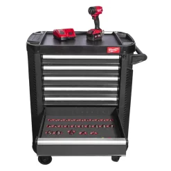 Milwaukee 4932500743 TOOLGUARD Stalen Gereedschapswagen gevuld - 246-delig - 7 laden - 30