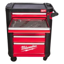Milwaukee 4932498185 TOOLGUARD Stalen Gereedschapswagen gevuld - 206-delig - 7 laden - 30˝ / 78 cm