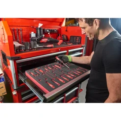 Milwaukee 4932478852 TOOLGUARD Stalen gereedschapswagen met 10 lades - 46˝ / 117 cm