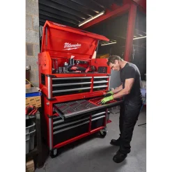 Milwaukee 4932478852 TOOLGUARD Stalen gereedschapswagen met 10 lades - 46˝ / 117 cm
