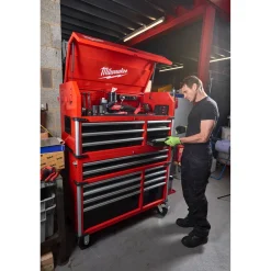Milwaukee 4932478852 TOOLGUARD Stalen gereedschapswagen met 10 lades - 46˝ / 117 cm