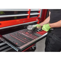 Milwaukee 4932478852 TOOLGUARD Stalen gereedschapswagen met 10 lades - 46˝ / 117 cm