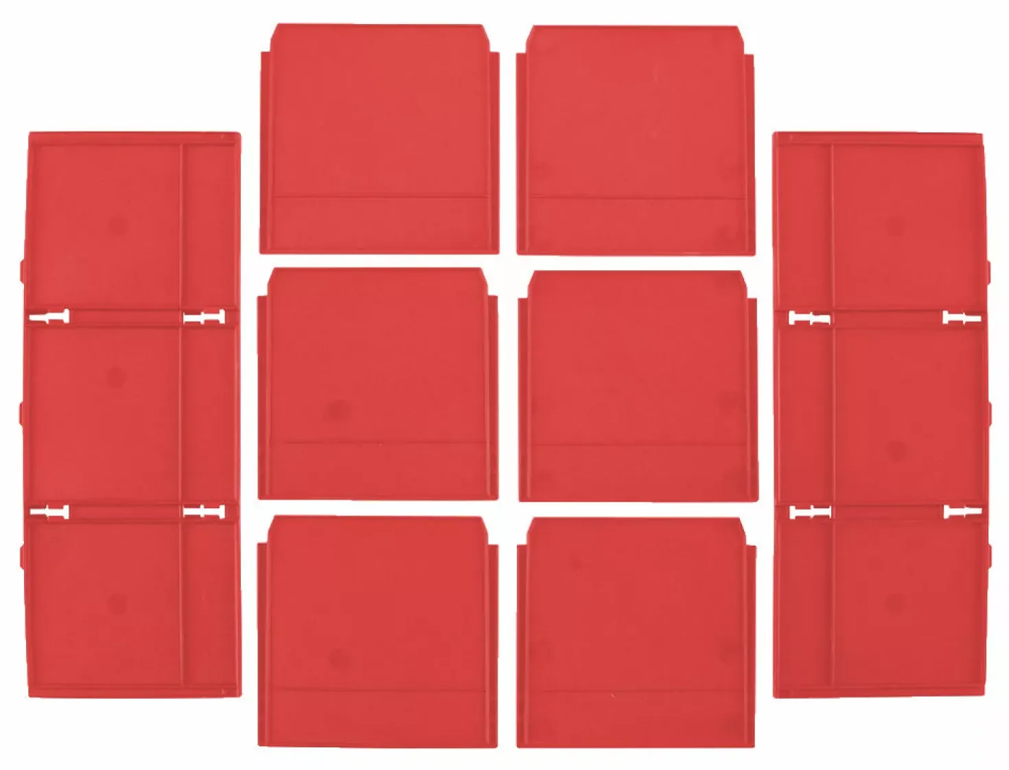 Milwaukee 4932479105 Verdelers voor de Packout Toolbox met 2 lades