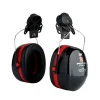 3M Peltor H540 Optime lll Gehoorkap met helmbevestiging P3E - Zwart/Rood