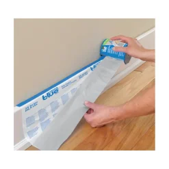 3M ScotchBlue PT2093EL-107 voorgetapete schildersfolie - 2,72m x 17m