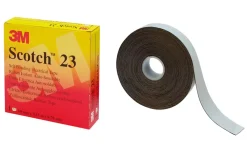 3M Scotch 23 Zelffuserende rubber tape zwart - 9,15m x 25mm