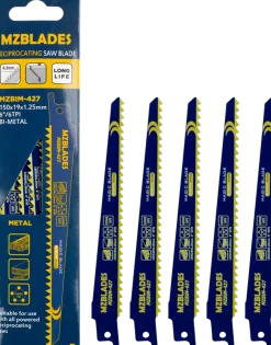 Multizaag MZBIM-427 Reciprozaagblad Bimetaal - 5 stuks