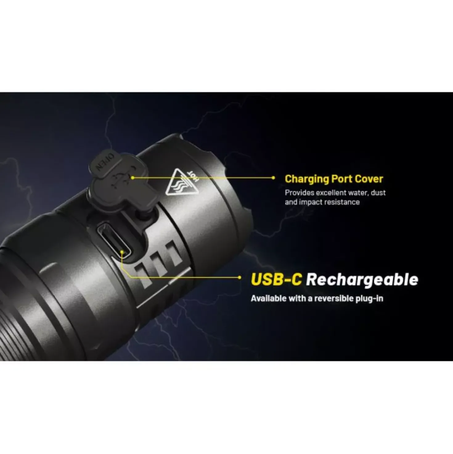 Nitecore P23i Zaklamp - 3000Lm - oplaadbaar
