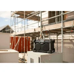 PerfectPro ROCKHART RH4 Bouwradio - FM RDS / DAB+ - AUX-in - bluetooth - oplaadbaar (ingebouwde lithium accu)
