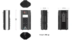 PerfectPro SW3 Soloworker BT accu Bouwradio - FM RDS / DAB+ - AUX-in - bluetooth - werkt op netstroom en lithium accu