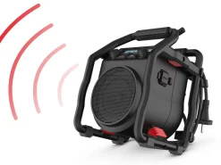 PerfectPro UBOX 400R2 Bouwradio - FM RDS / DAB+ - AUX-in - bluetooth - werkt op netstroom en batterij