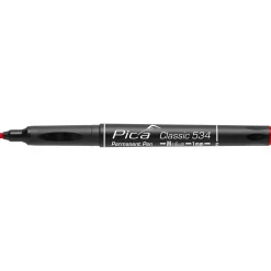 Pica 534/40 Classic Permanent Pen - Rond - Rood - 1mm