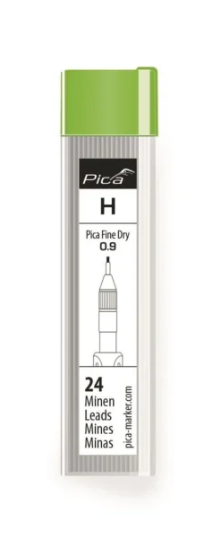 Pica 7050 Fine Dry Navulling - H Grafiet - 24 stuks