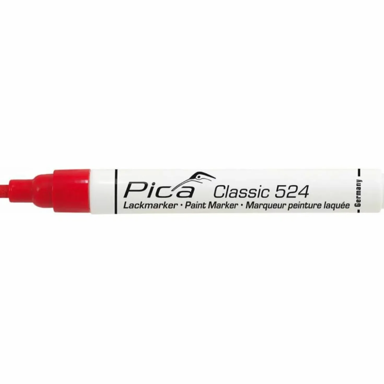 Pica 524/40 Lakmarker - Rond - Rood - 2-4mm