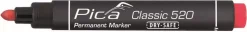 Pica 520/40 Permanent Marker - Rond - Rood - 1-4mm (10st)
