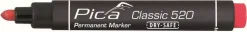 Pica 520/40 Permanent Marker - Rond - Rood - 1-4mm