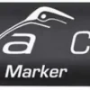 Pica PI52141 Permanent Marker - Beitel - Blauw - 2-6mm