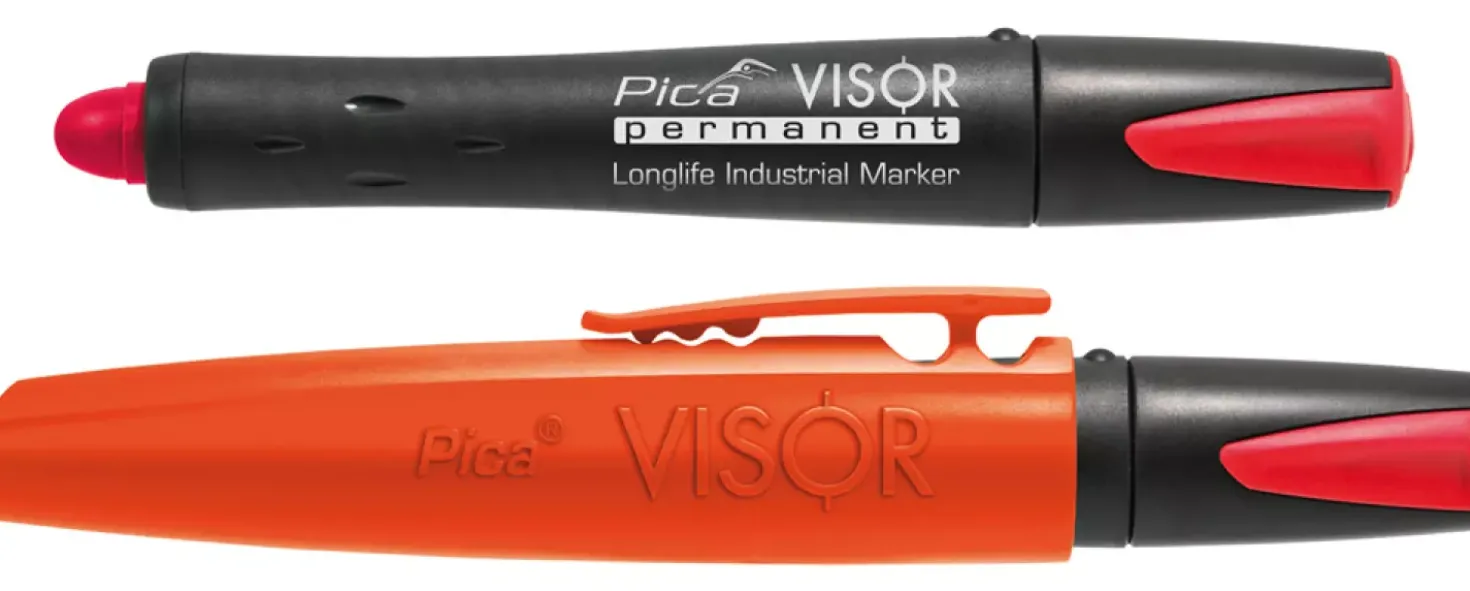Pica 990/40 VISOR Markeerstift - Permanent - Rood