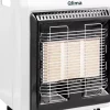 Qlima GH 741 RM 2-in-1 Gaskachel Wit/Zwart - 4100W
