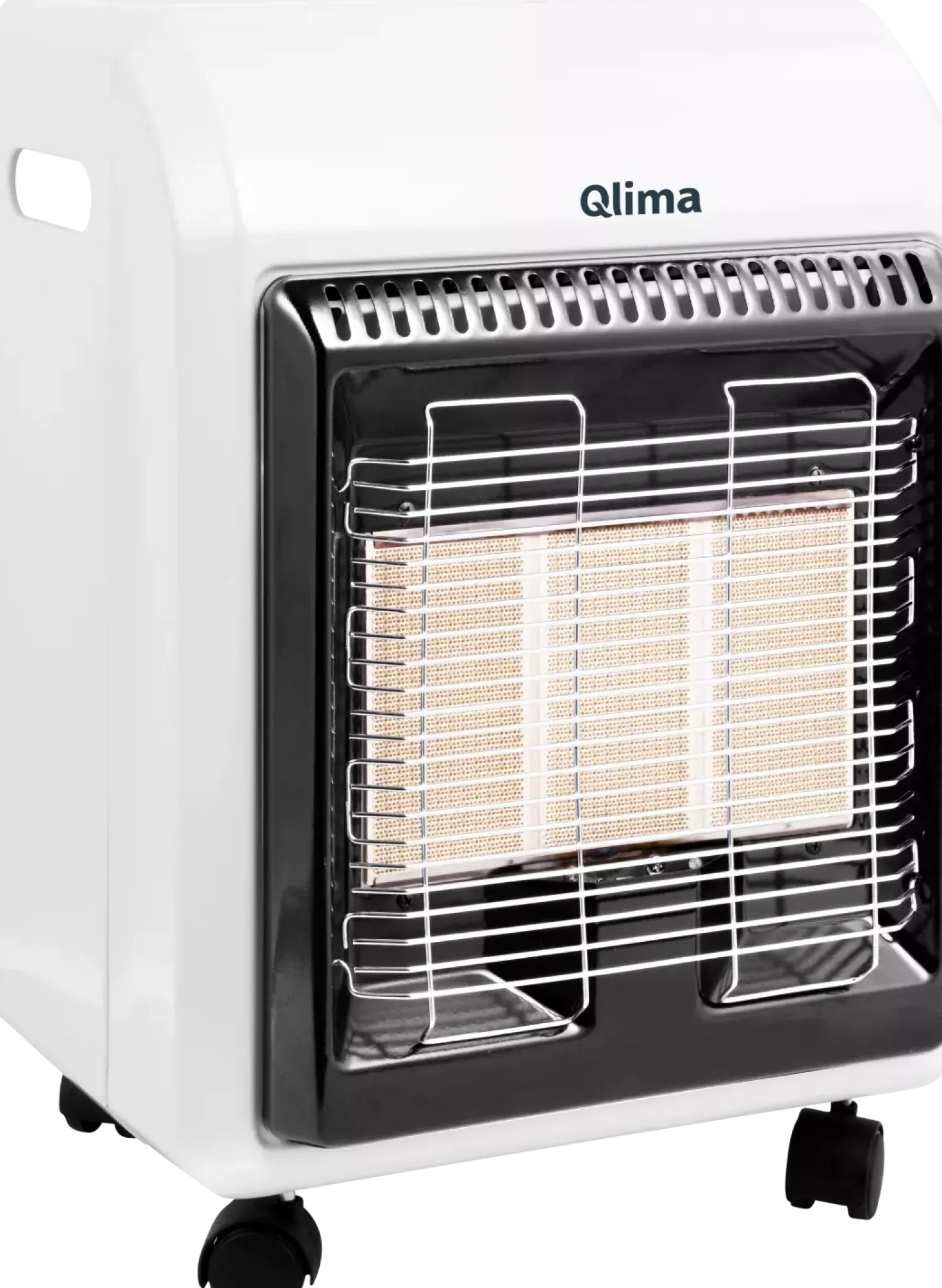 Qlima GH 741 RM 2-in-1 Gaskachel Wit/Zwart - 4100W