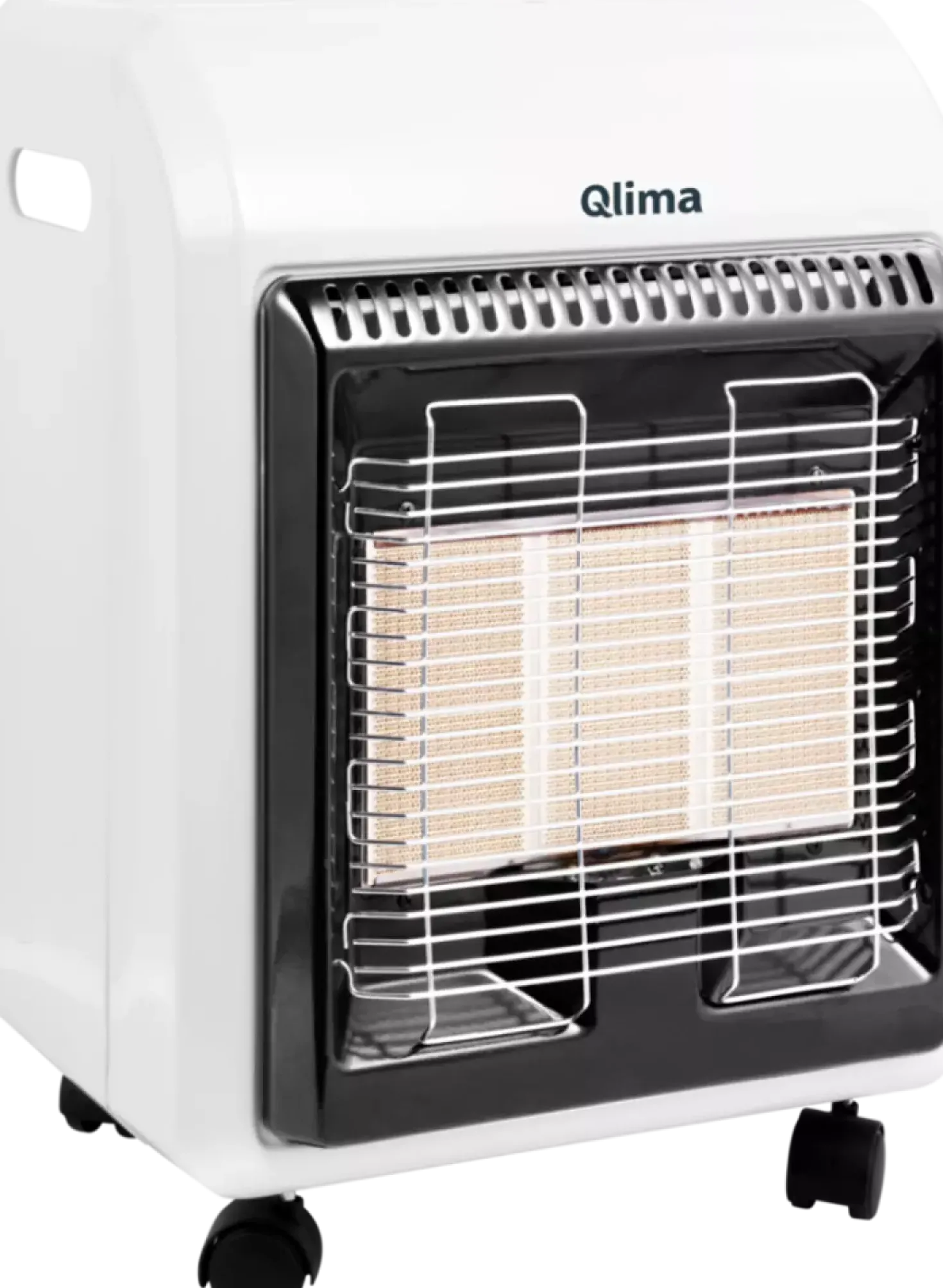 Qlima GH 741 RM 2-in-1 Gaskachel Wit/Zwart - 4100W