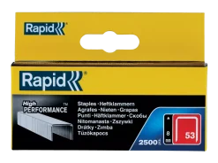 Rapid Dundraadnieten - 53/8mm - gegalvaniseerd - 2500st