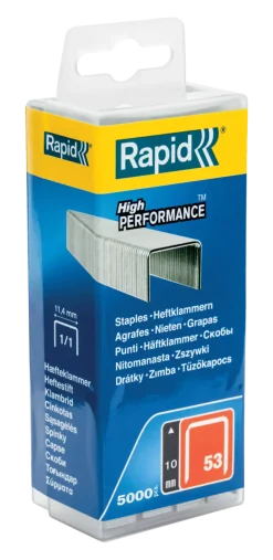 Rapid Dundraadnieten - 53/10mm - gegalvaniseerd - 5000st in FSC box