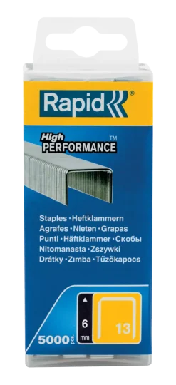 Rapid 40303079 Nieten - No. 13 - Gegalvaniseerd - 6mm (5000st)