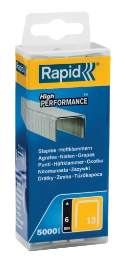 Rapid 40303079 Nieten - No. 13 - Gegalvaniseerd - 6mm (5000st)